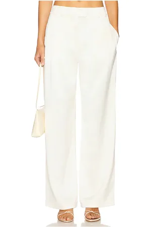 FLEUR DU MAL Satin Relaxed Pant in . Size 2, 4, 6.