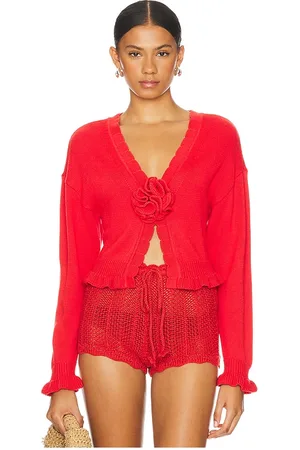 Tularosa Jovien Rosette Cardigan in . Size M, S, XS, XXS.