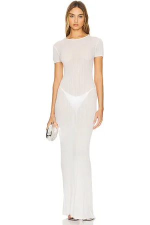 Lovers And Friends Aprile Sheer Maxi Dress in . Size M, S, XS, XXS.