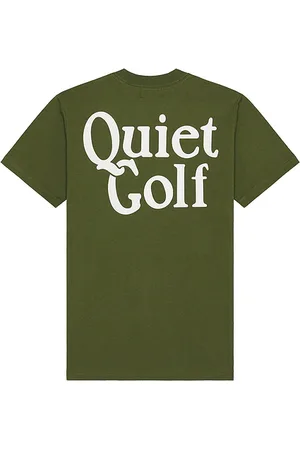 Quiet Golf Heritage Stack Tee in . Size M, S, XL/1X, XXL/2X.