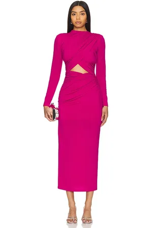 Misha Emmeline Midi Dress in . Size XL, XXS.