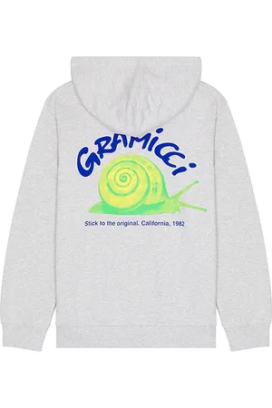 Gramicci Snail Hooded Swatshirt in . Size M, S, XL/1X.