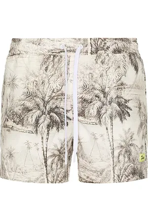Duvin Tropical Camo Swim Shorts in . Size M, S.