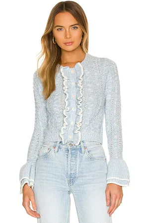 Tularosa Starlene Ruffle Cardigan in . Size S, XS.