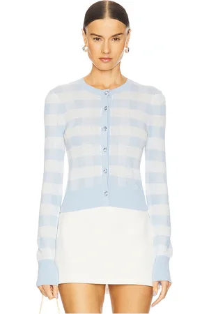 For Love & Lemons Gingham Knit Cardigan in . Size M, S, XS.