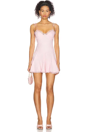 MAJORELLE Salma Mini Dress in . Size M, S, XL, XS, XXS.