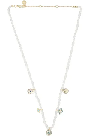 Baublebar Good Eye Charm Necklace in .
