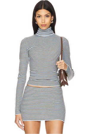 Frankies Bikinis Tucker Cloud Knit Turtleneck Sweater in . Size L.