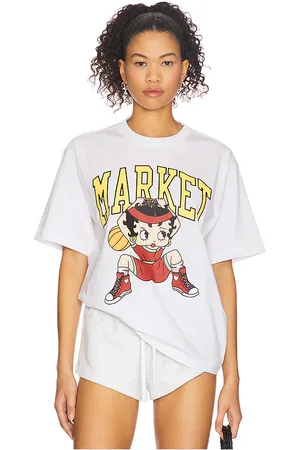 MARKET Betty Boop Dunking T-Shirt in . Size M, S, XL/1X.