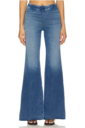GOOD AMERICAN Jeanius Pull On Flare Legging in . Size 3X, 4X, L, M, S, XL, XS.
