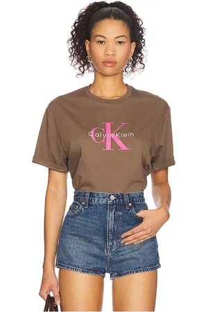 Calvin Klein Monologo Tee in . Size M, S, XL/1X.