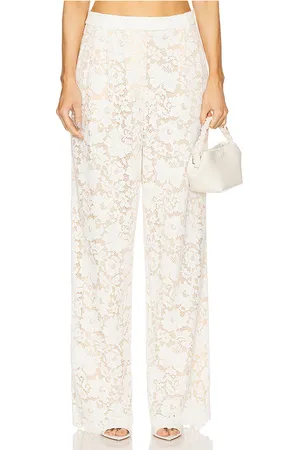SANS FAFF Estelle Lace Pintuck Pants in . Size XS.