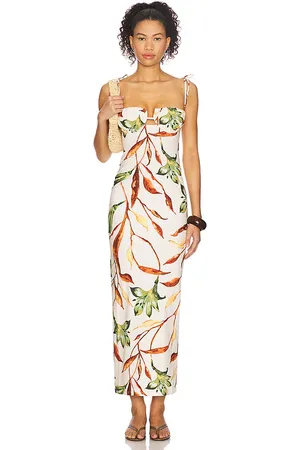 Montce Petal Long Slip Dress in . Size M, S, XL, XS.