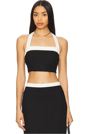 4th & Reckless Brea Crop Halter Top in . Size M, S, XL, XS.