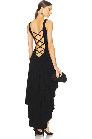 Norma Kamali Hi Low Sleeveless Gown in . Size M, S, XL, XS.