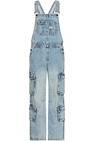 True Religion Double Cargo Big T Overall in . Size M, S.
