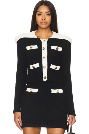 Self-Portrait Cashmere Blend Cardigan in . Size XS.