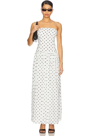 MORE TO COME Celsee Strapless Maxi Dress in . Size M, S, XL, XS, XXS.