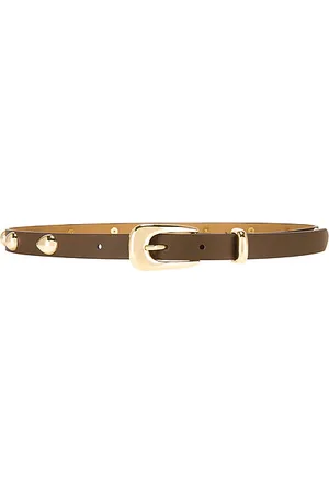 Ettika Georgia Split Leather Belt in . Size M, S, XS.