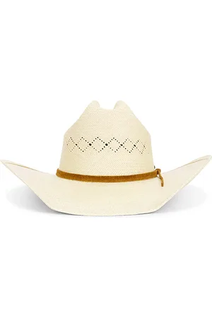 Brixton Laredo Panama Straw Cowboy Hat in . Size M, S.