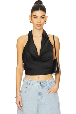 WeWoreWhat Halter Cowl Neck Top in . Size M, S, XL, XS, XXS.