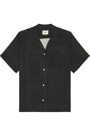 Bather Tonal Bandana Camp Shirt in . Size M, S, XL/1X.