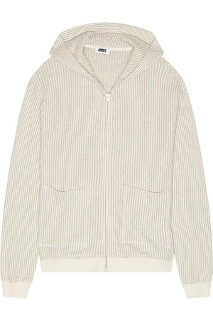 Saks Fifth Avenue Striped Zip Hoodie in . Size M, S.