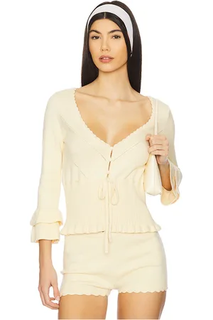 DANIELLE GUIZIO Mathilde Top in . Size M, S, XL, XS.
