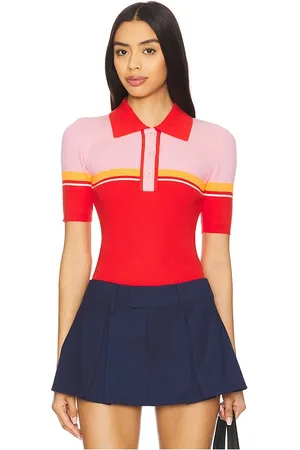 Essentiel Antwerp Haustral Ribbed Polo in . Size M, S, XS.