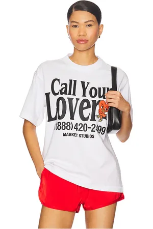 MARKET Call Your Lover T-Shirt in . Size M, S.