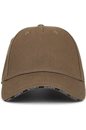 AllSaints Sandwich Brim Logo Baseball Cap in .