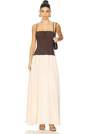 WeWoreWhat Ruffle Corset Maxi Dress in . Size 00, 2.