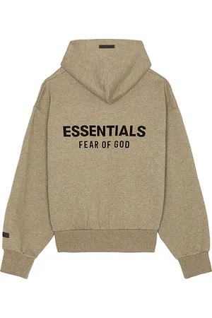 FEAR OF GOD Classic Fit Fleece Zip Up Hoodie in . Size M, S, XL, XS, XXL.