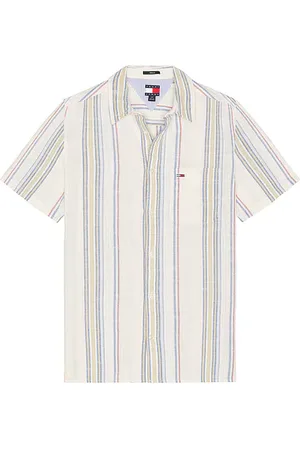 Tommy Hilfiger Slub Stripe Shirt in . Size M, S, XL/1X.
