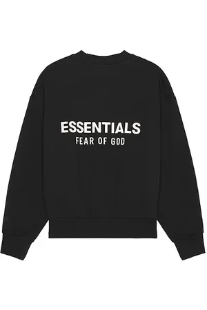 FEAR OF GOD Classic Fit Fleece Crew Neck Sweatshirt in . Size M, S, XL, XS, XXL.