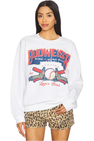 Junk Food Budweiser Kings Of Homeruns Fleece in . Size S, XL/1X, XS.