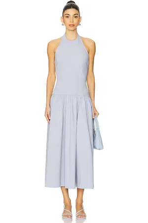WeWoreWhat Halter Corset Midi Dress in . Size M, S, XL, XS, XXS.