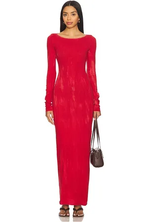 Cotton Citizen Marbella Long Sleeve Maxi Dress in . Size M, S, XS.