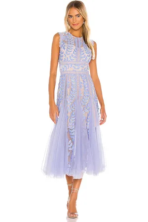 Bronx and Banco Violet Flared Dress in . Size XS.