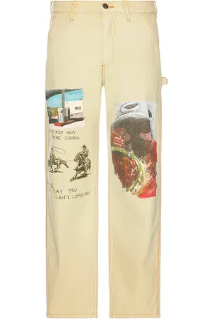 One Of These Days Just Like It Began Painters Pant All Over Artwork in . Size M.