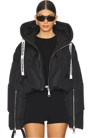 Khrisjoy Crop Iconic Puffer Jacket in . Size 1, 2.