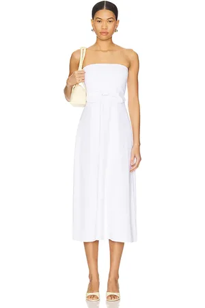 Susana Monaco Strapless Bow Midi Dress in . Size M, S, XL, XS.