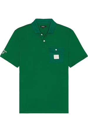 Malbon Golf Jovis Solid Polo in . Size M, S, XL/1X.