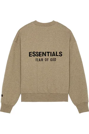 FEAR OF GOD Classic Fit Fleece Crew Neck Sweatshirt in . Size M, S, XL, XS, XXL.