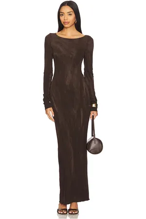 Cotton Citizen Marbella Long Sleeve Maxi Dress in . Size M, S, XS.