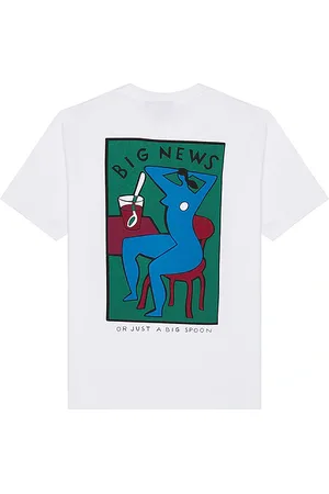 By Parra Big News T-Shirt in . Size M, S, XL/1X.