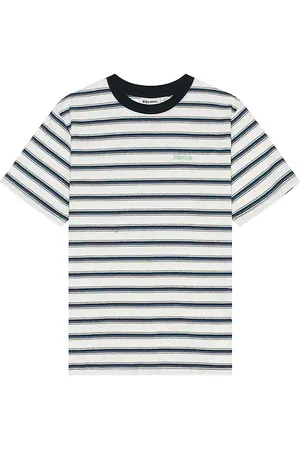 Rhythm Everyday Stripe Tee in . Size M, S, XL/1X.