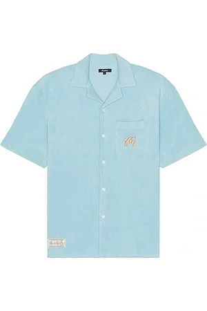 Malbon Golf Bosco Button Up Shirt in . Size M, S, XL/1X.