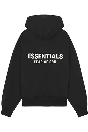 FEAR OF GOD Classic Fit Fleece Hoodie in . Size M, S, XL, XS, XXL.
