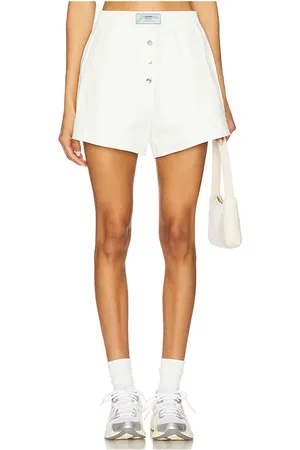 Ganni X REVOLVE Linen Elasticated Shorts in . Size 36, 38, 40.